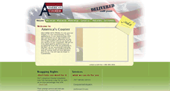 Desktop Screenshot of americascourier.com